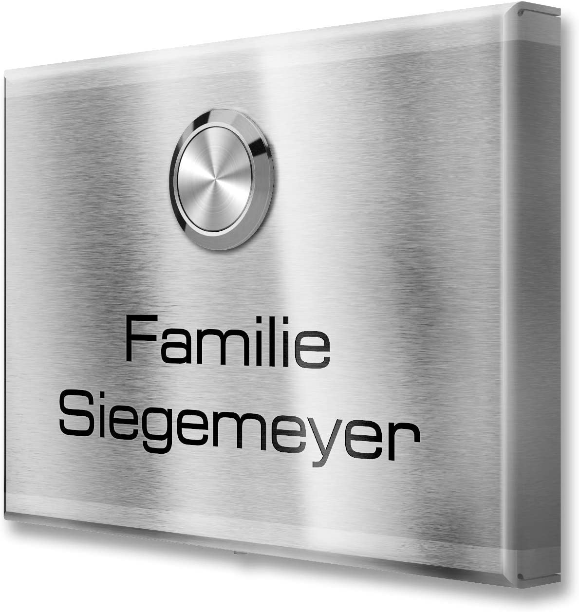 edelstahl-funkklingel-einfach-ausführung Edelstahl Funkklingel in einer sehr einfachen aber dennoch sehr ansprechenden Ausführung